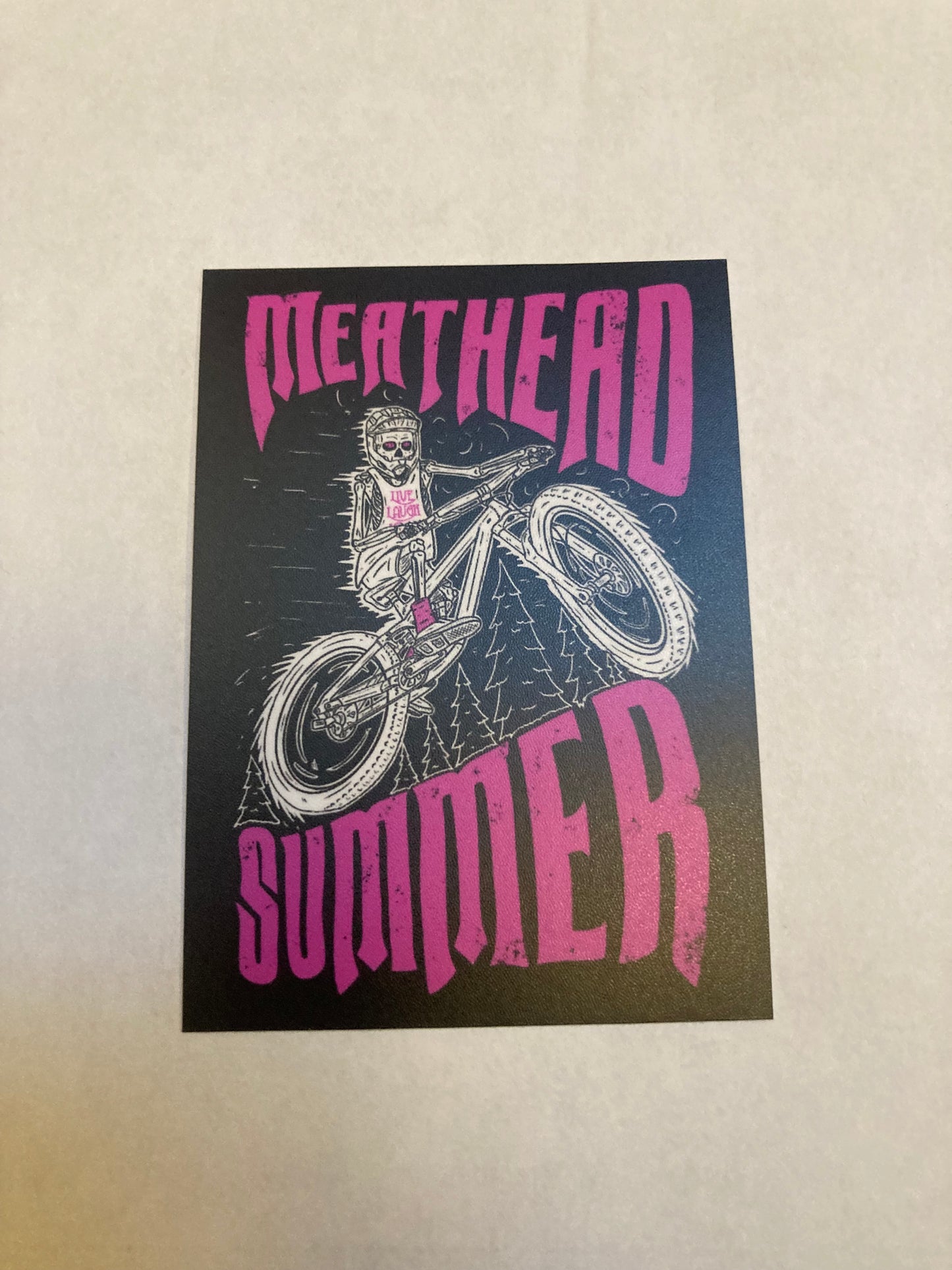 Meathead Summer Sticker 3 pack