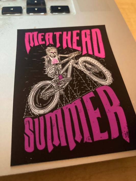 Meathead Summer Sticker 3 pack